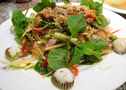 Gỏi sò huyết
