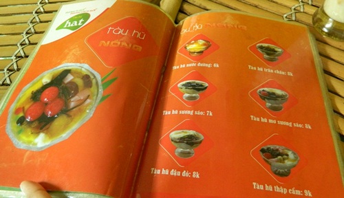 Thực đơn đỏ