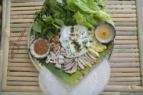 Bánh hỏi lòng heo