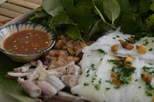 Bánh hỏi lòng heo