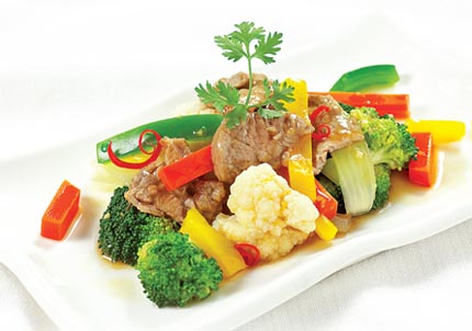 Bò xào thập cẩm