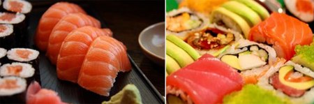 Những món ăn có hương vị thanh khiết nhiều sắc màu.