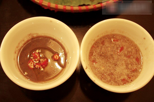 Mắm tôm.