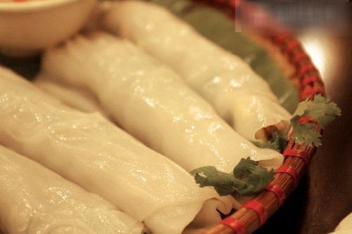 Phở cuốn.