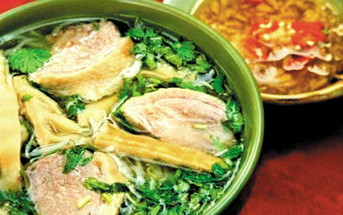 Bún măng ngan ngon tuyệt