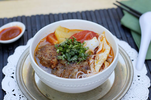 Bún mực