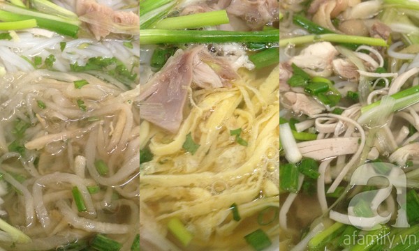 Các nguyên liệu đều được thái chỉ.