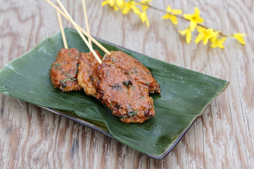 Chạo gà và đậu nành
