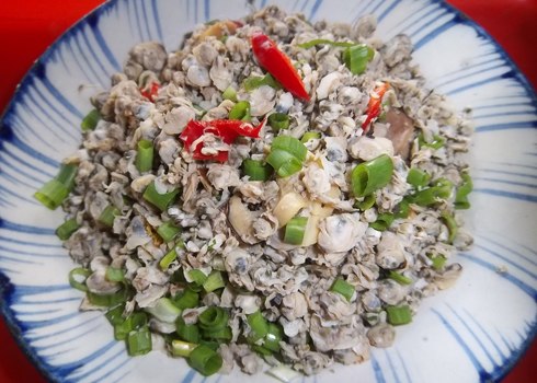 Hến xào ngon ngọt