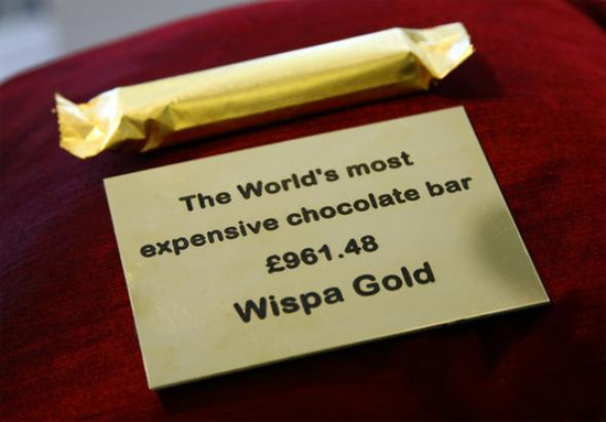 Chocolate vàng Wispa của Cadbury