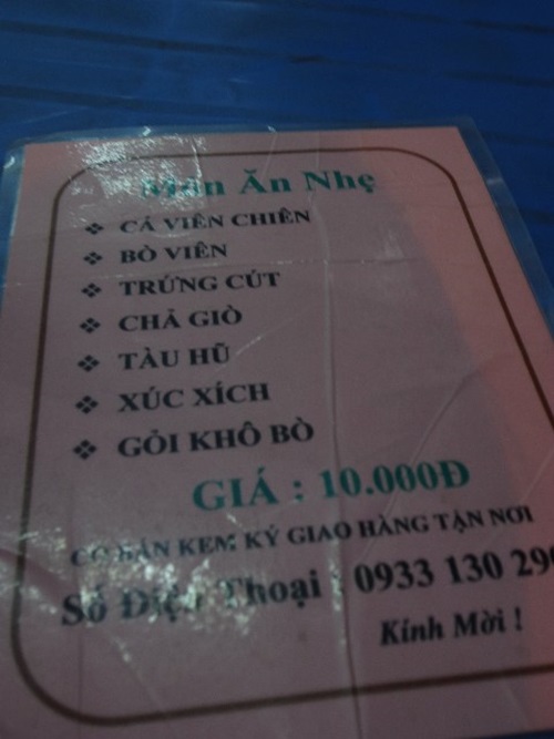 Món ăn nhẹ