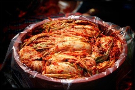 Kim chi cải thảo – loại kim chi phổ biến nhất hiện nay.