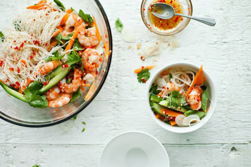 Làm miến trộn