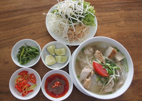 Bún cá dầm.