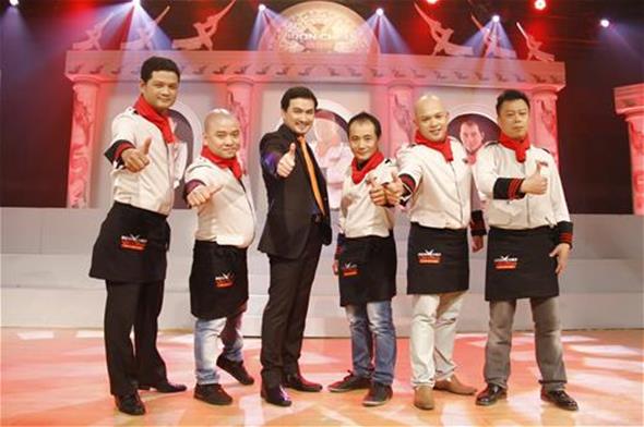 MC Chi Bảo và các siêu đầu bếp mùa thi thứ hai