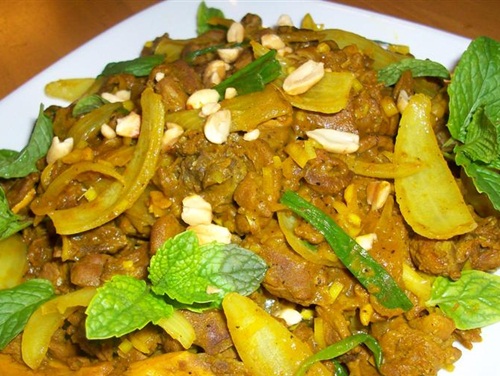 Nai xào lăn