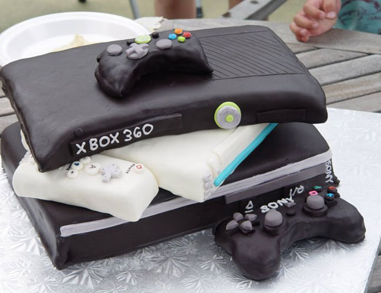 Fan của máy chơi game Xbox 360 chắc hẳn sẽ chết mê chết mệt chiếc bánh bọc chocolate tuyệt vời này.