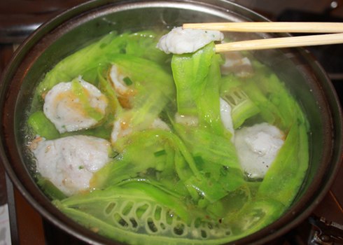 Lẩu cá thác lác khổ qua