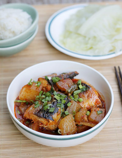 Cá kho Hàn quốc