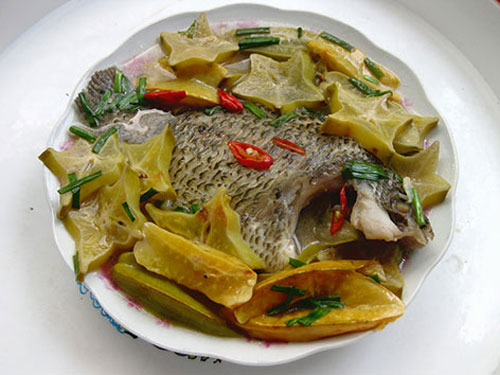 Cá rô kho khế, món ăn vị thuốc