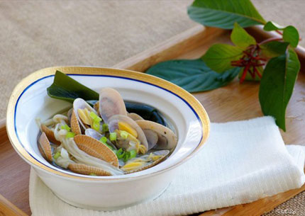 Canh ngao nấu nấm đậm đà, thanh mát