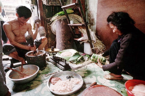 Cách làm giò truyền thống của làng Chèm 