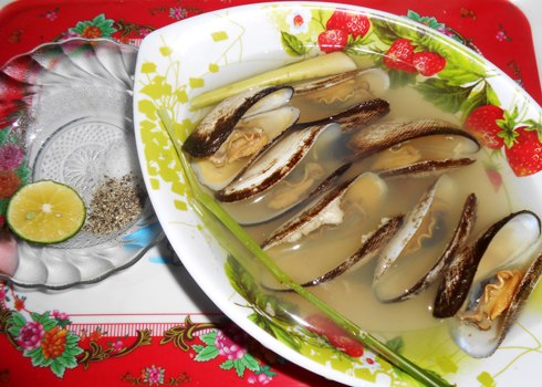 Sò lông chín có vị ngọt tự nhiên, đậm đà rất vừa miệng. Ảnh: T.L.