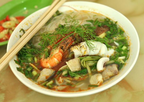 Bún hải sản Hàng Lược