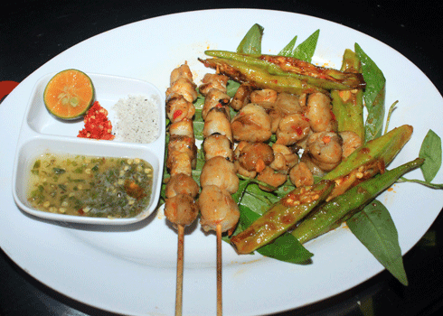 Còi biên mai nướng