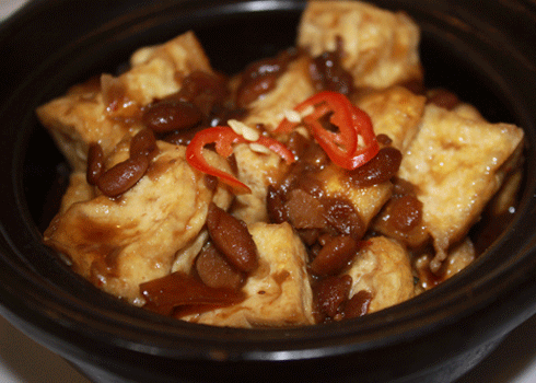 Đậu hủ kho tương