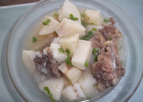 Món canh tuy đơn giản nhưng lại thơm ngon và rất bổ dưỡng, có lợi cho sức khỏe con người. Ảnh: P.T.