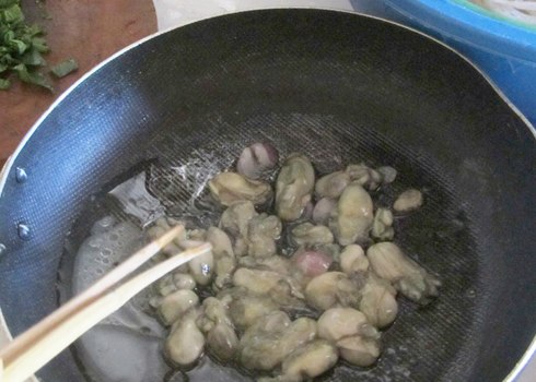 Thịt hàu chiên