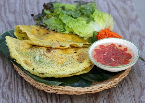 Bánh xèo miền Tây.