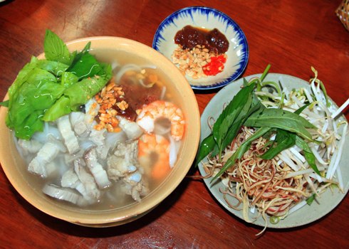 Bún gỏi dà Sóc Trăng.