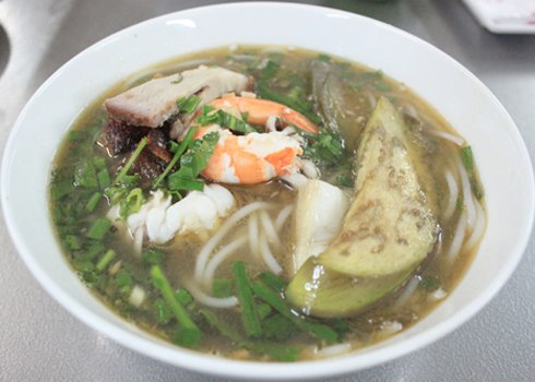 Bún mắm miền Tây.
