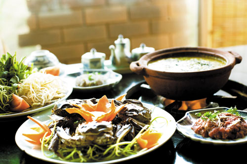 Lẩu cua đồng