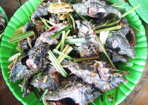 Ốc lông xấu xí nhưng thịt ốc thì rất ngon