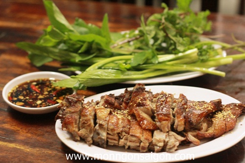 Vịt nướng độc đáo