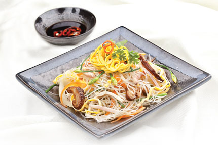 Bún gạo xào thập cẩm
