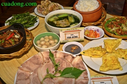 Mâm cơm nhà quê - món ăn dân dã