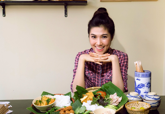 Thu Hằng và sản phẩm của mình