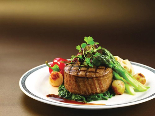 Món bò Wagyu của Singapore Airlines