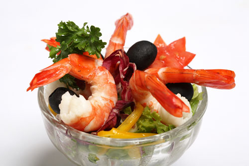 Salad cocktail tôm