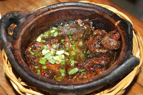 Cá rô kho nước dừa