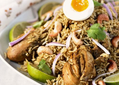 Cơm gà Biriyani Ấn Độ