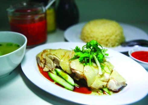 Cơm gà Singapore