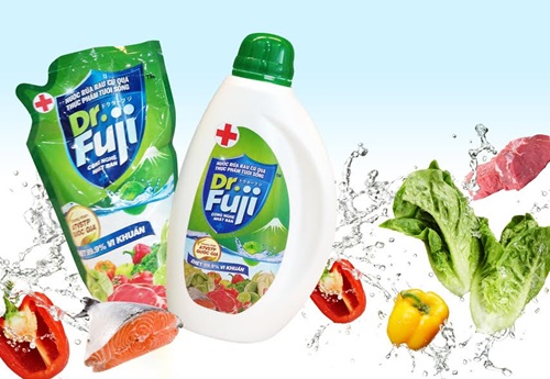 Dr Fuji có khả năng diệt 99% vi khuẩn và loại trừ trên 80% dư lượng thuốc bảo vệ thực vật