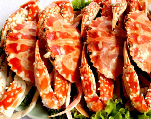 Ghẹ hấp Cửa Lò