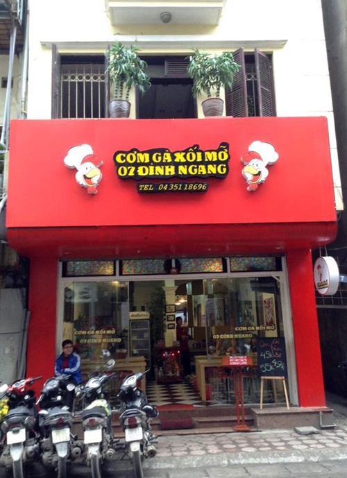 Cửa hàng cơm gà Đình Ngang