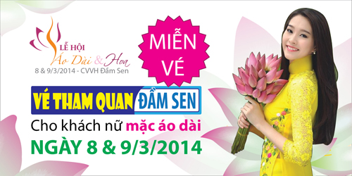 Lễ hội Áo dài TP.HCM lần 1 năm 2014
